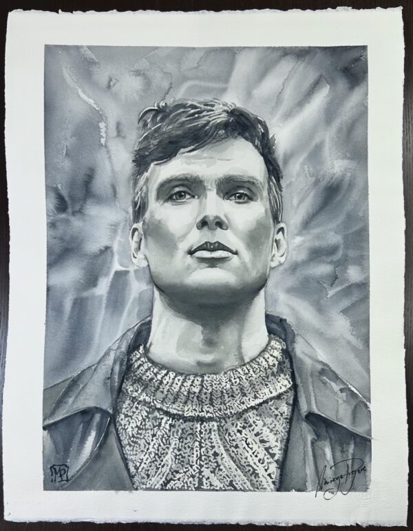 CILLIAN MURPHY (ACUARELA ART)